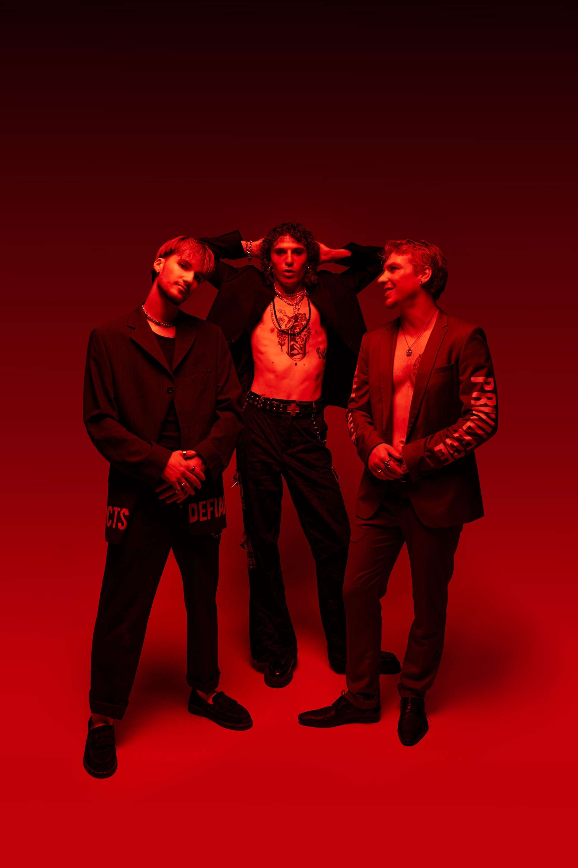 photo des 3 membres du groupe