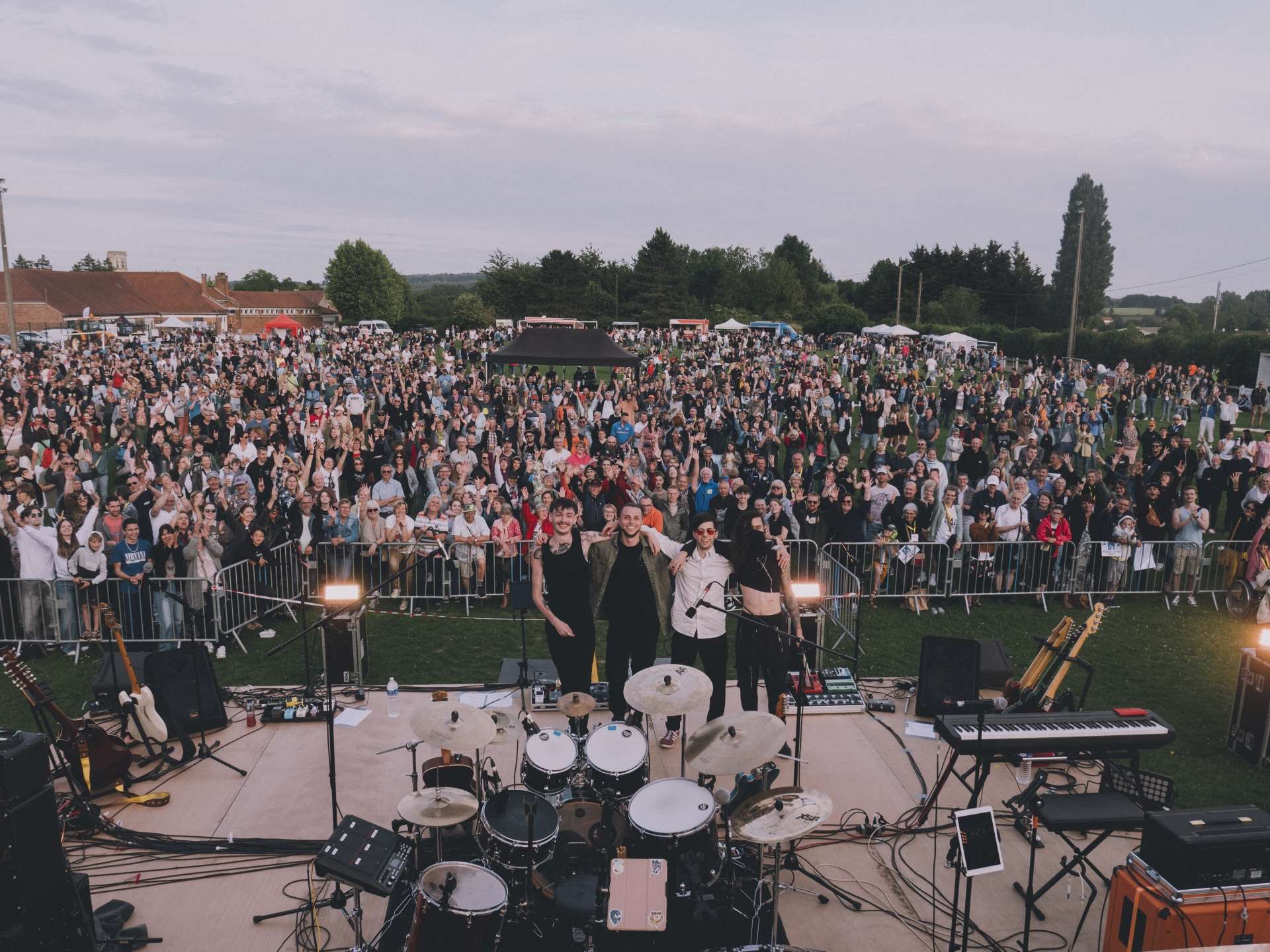 devant plus de 3000 personnes